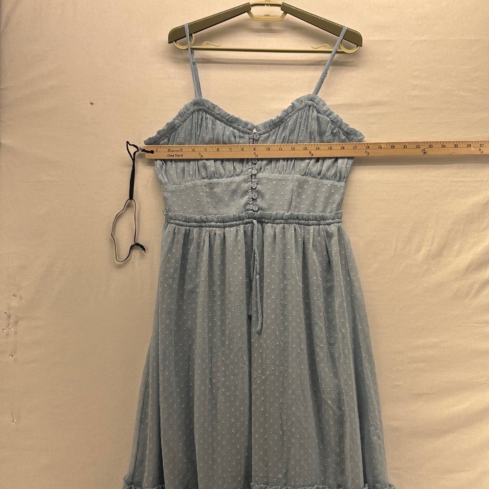 Patrons Of Peace Maxi Dress Blue Large - Picture 10 of 14
